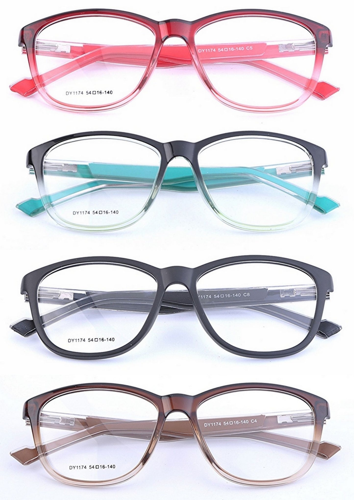 Classic Oversized TR90 & Rubber Framed Reading Glasses -  MT93