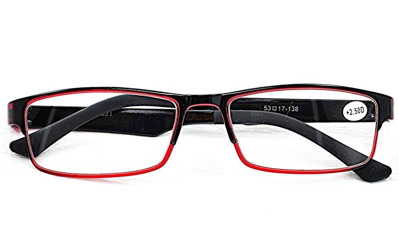 Rubber Tip Framed Extra Light Reading Glasses - Model MT115