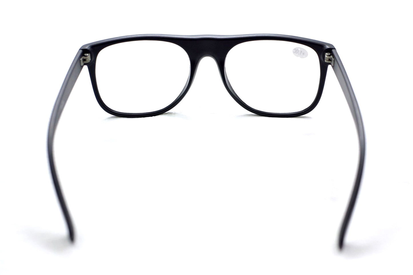 Retro Big Frame Reading Glasses with Metal Hinges - Model TN09