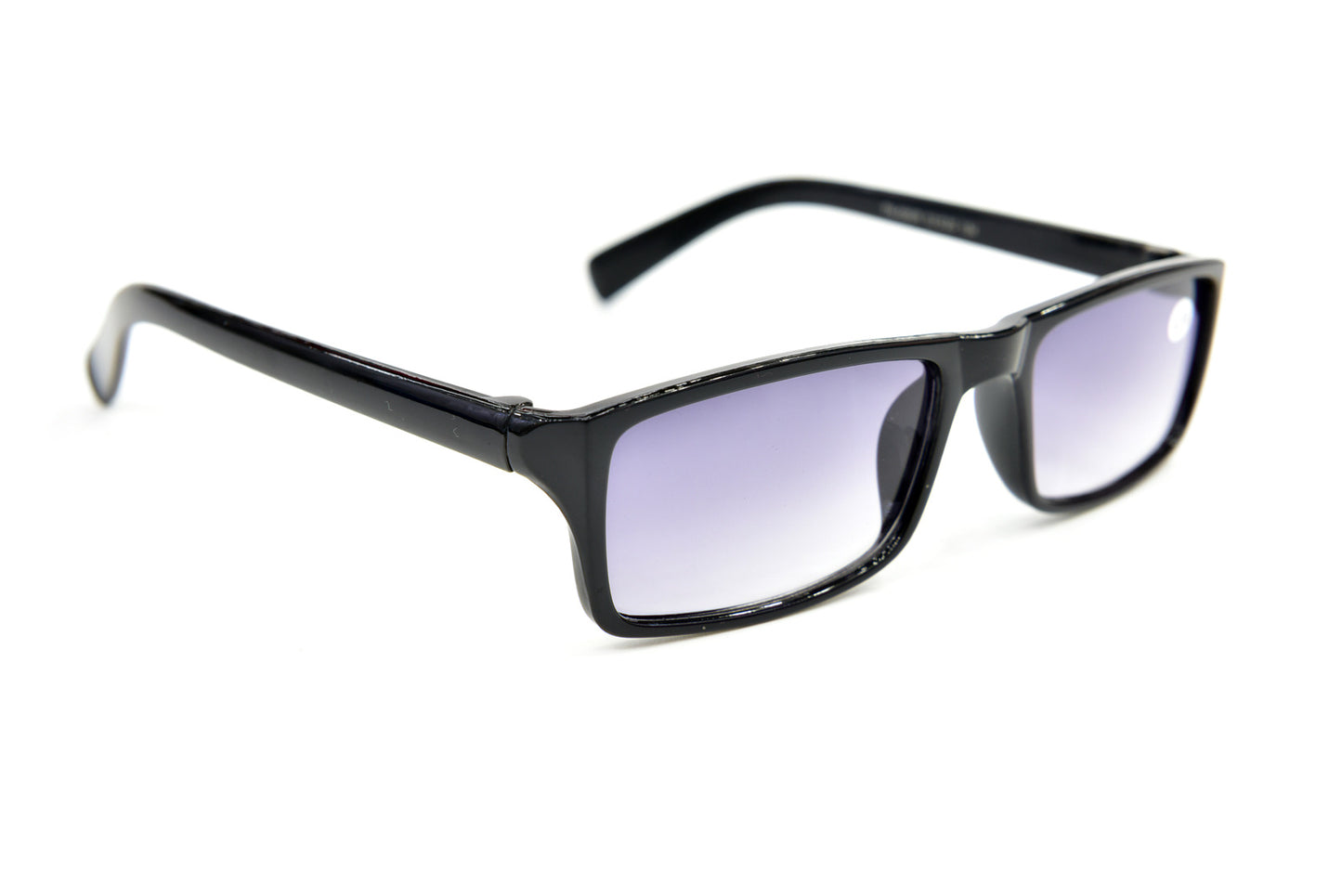 Sun Readers Rectangular Retro Fashion Men's Woman's +1.0+1.5+2.0+2.5+3.0 Transparent - Black - Grey TN55SR