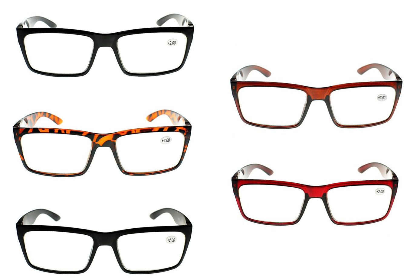 Fashion Retro Bold Classic Reading Glasses - Model TN52