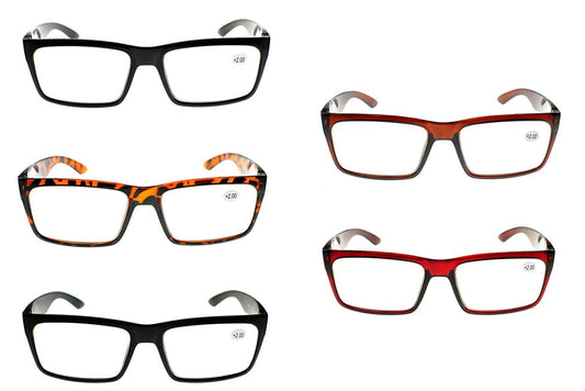 Fashion Retro Bold Classic Reading Glasses - Model TN52