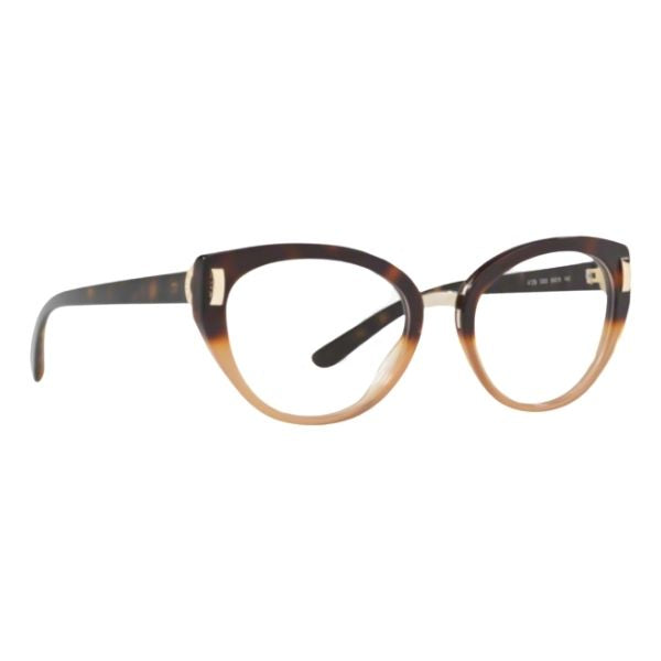 Bvlgari Cat Eye Eyeglasses Havana/Brown Gradient Glasses Frame Model BV4139