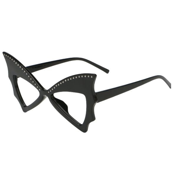 Black Bat Girl Eyeglasses - Model DX12E