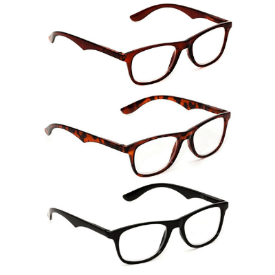 Unisex Spring Hinged Reading Glasses - Model 9057