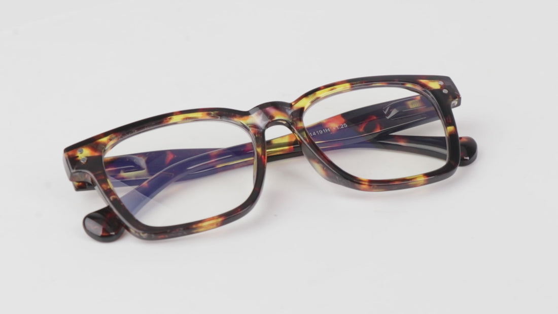 Geek Oversized Reading Glasses Mens Womans with Metal Hinges DX95