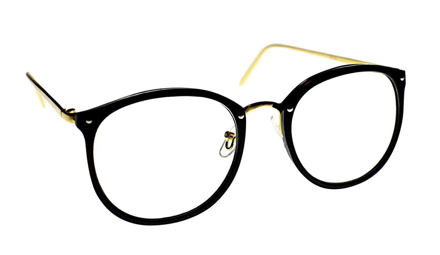 Oversized Metal Frame Reading Glasses - Model TN54