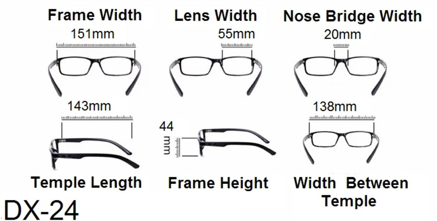 Cat Eye Sun Readers - Model DX24SR