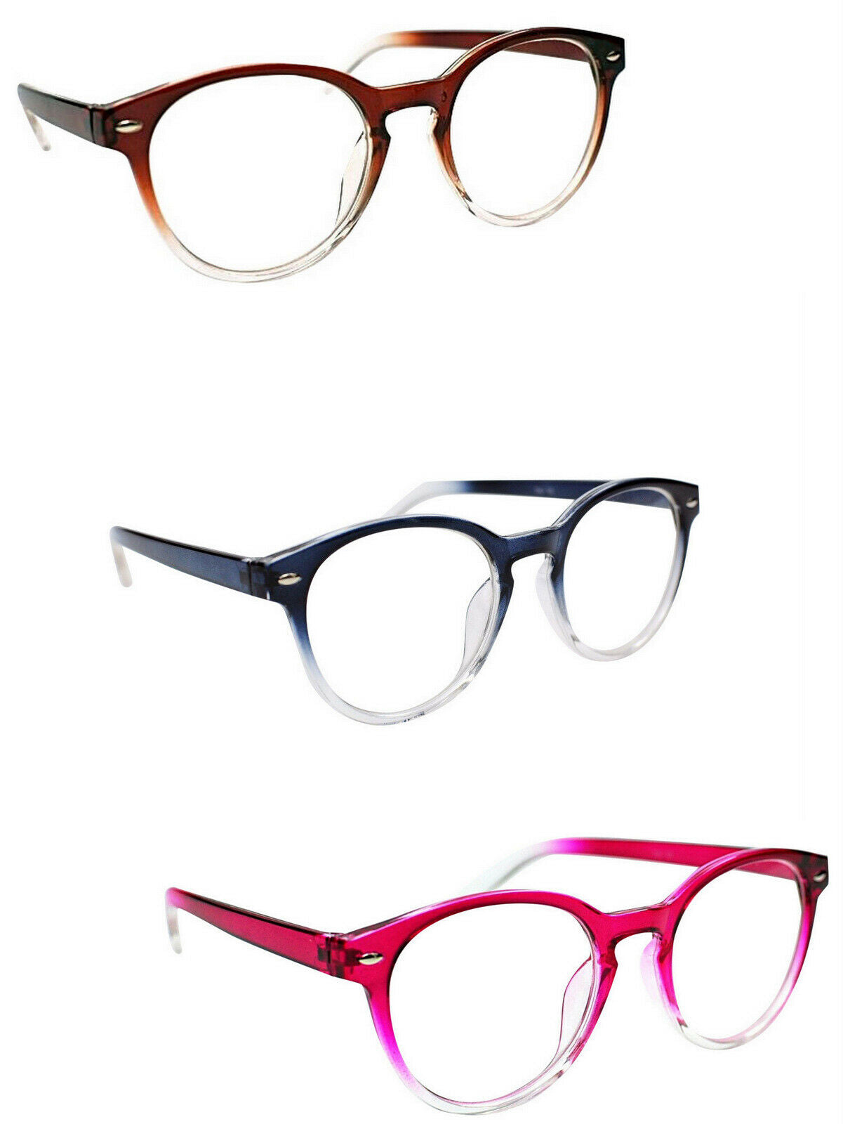 Retro Oversized Reading Glasses - Model TN10