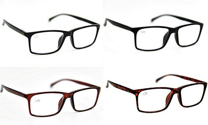 Slim Stylish Retro Fashion High Quality Reading Glasses with Extra Strong All Metal Spring Hinges in 5 Colours +1.0+1.5+2.0+2.5 DX6